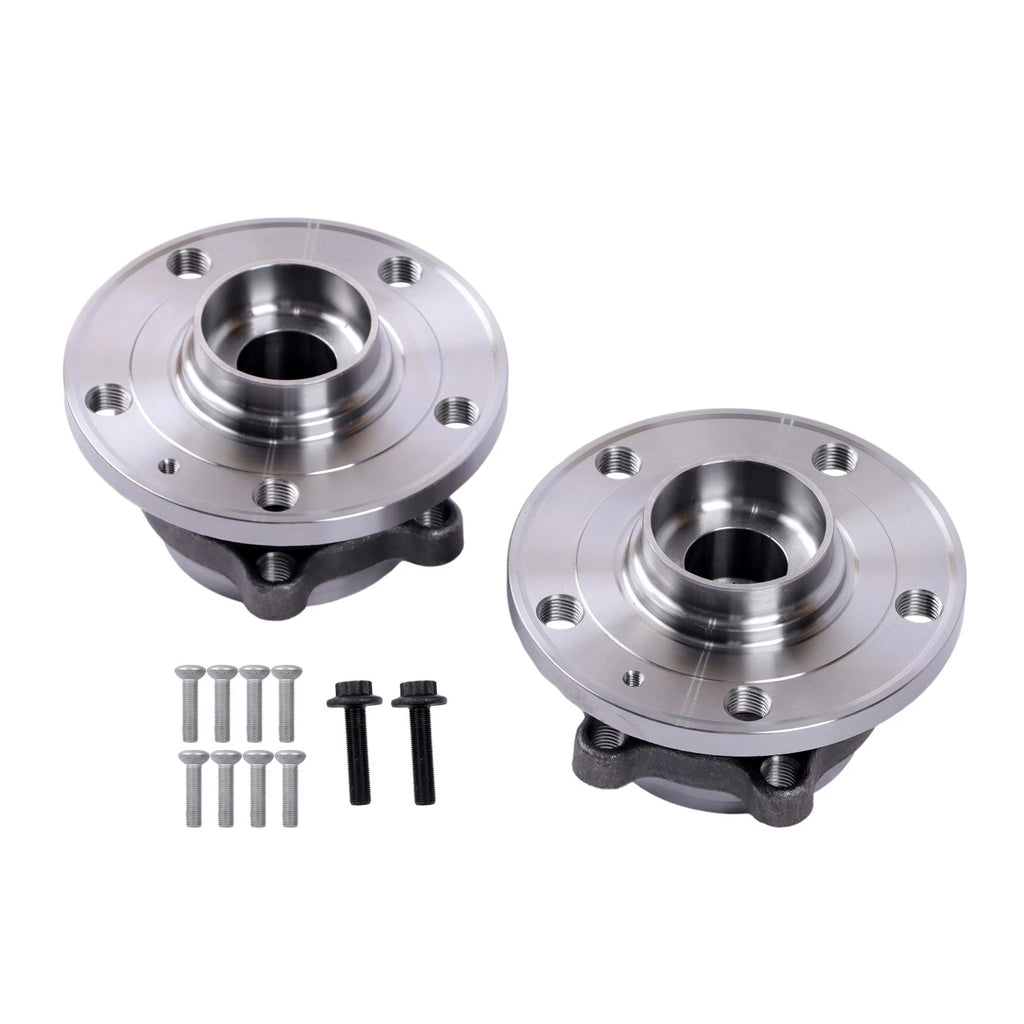 2X Front Wheel Hub & Bearing Assembly for Volkswagen Passat Jetta Tiguan (2005–2019)