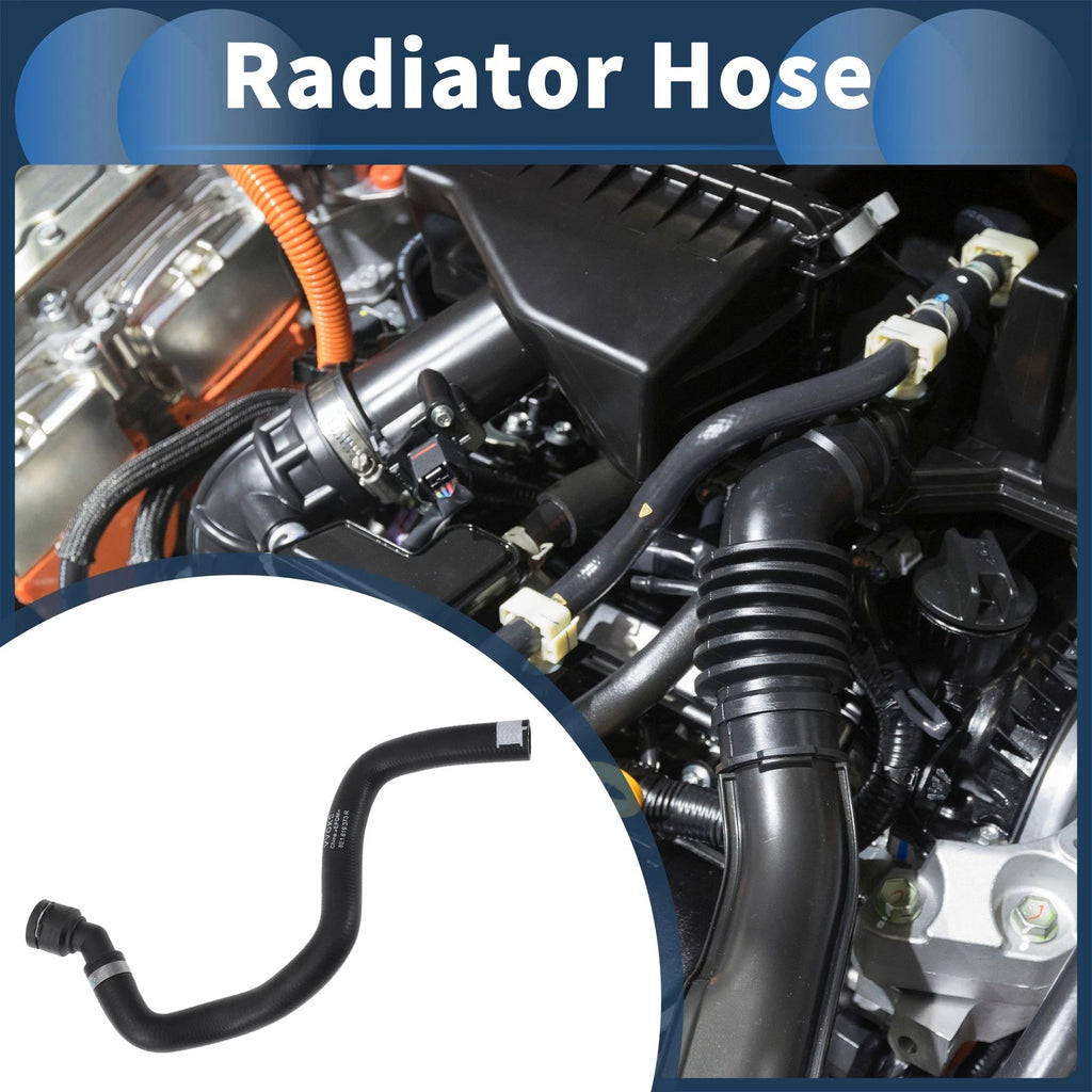 Radiator Hose for Audi A4 Avant 1.8L (2004–2005) No. 8E1819373R Black