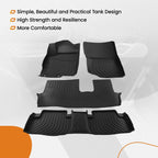 Black Anti-Slip Floor Mats for Mitsubishi Outlander (2014–2021)