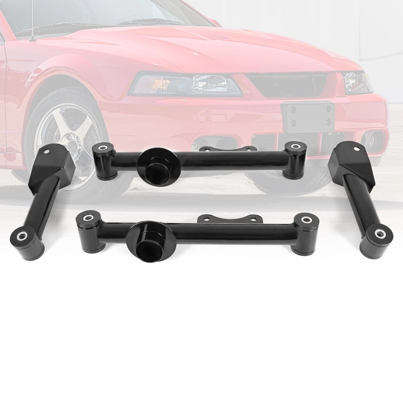 Upper & Lower Tubular Rear Control Arms for Mustang (1979–2004)