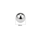100pcs 4mm Solid Chrome Steel Precision Balls for Bearing Keychain Wheel