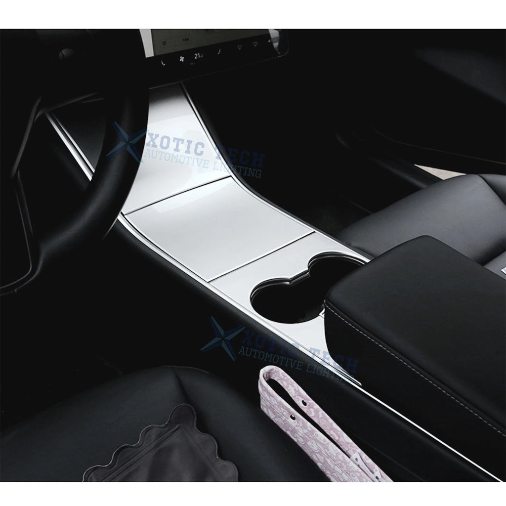 Cup Holder Decoration Cover for Tesla Model Y 3 (2017-2020)