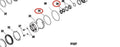 Lower Gearcase Seal Kit for Mercury 4-Stroke (888906, 25-8M0000190, 26-830749)