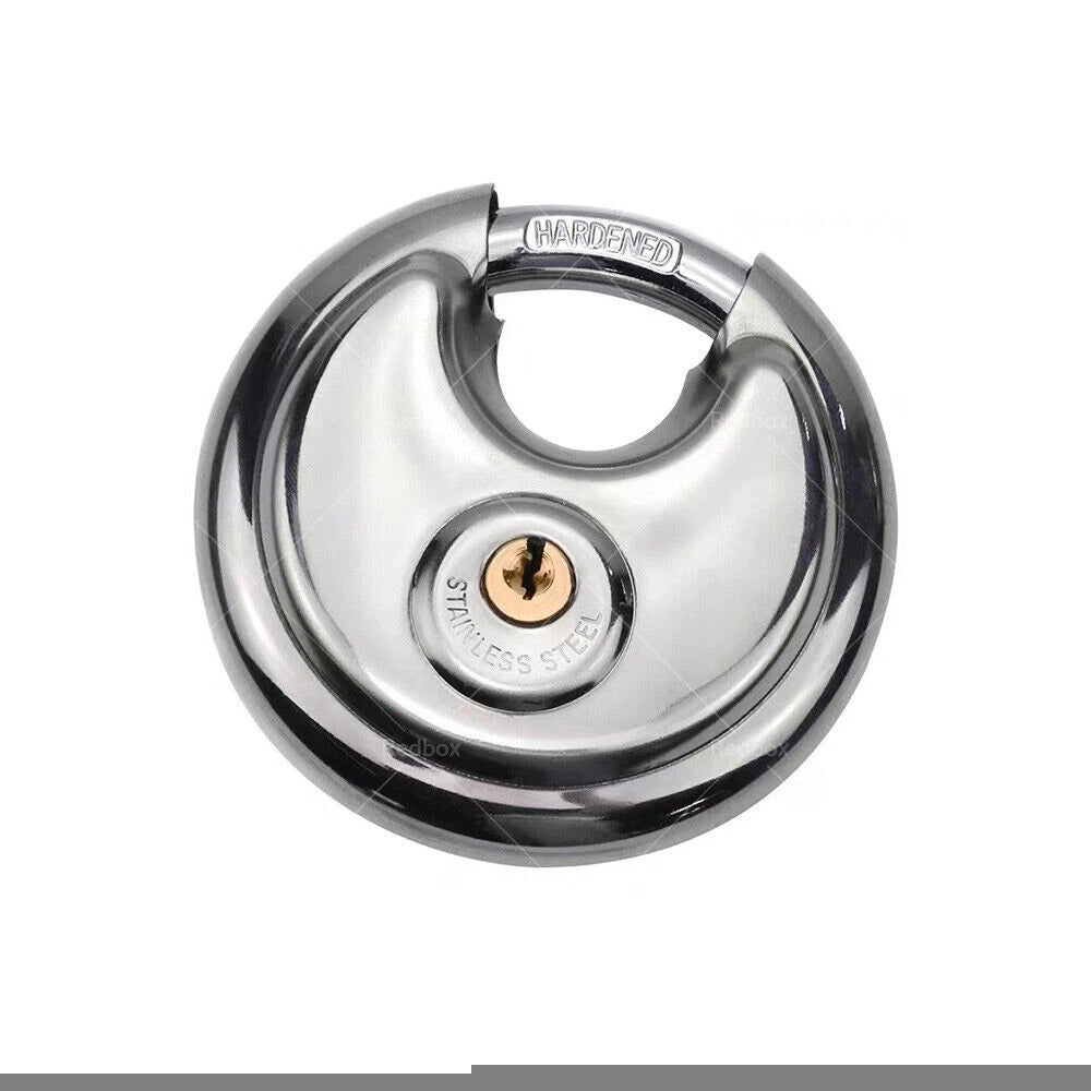 Stainless Steel Discus Padlock for Shed Garage Fence (40D)