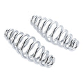 Set of 2 Barrel Solo Seat Springs for Harley Softail Bobber Sportster XL