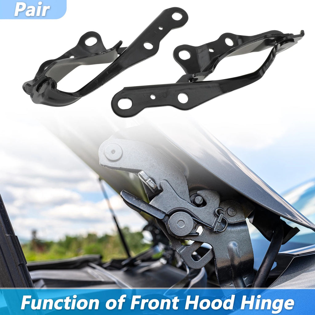 Set of 2 Hood Hinges for Toyota Tacoma (2005–2015) No. 5342004010/5341004010