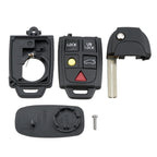 2 Key Fob Remote Shell Cases for Volvo V70 S60 XC70 (2000–2007)