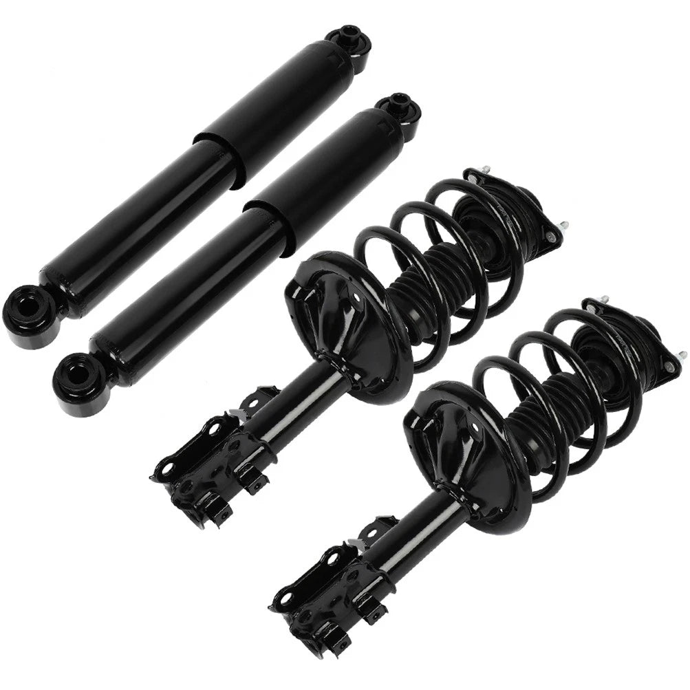 Set of 4 Complete Struts and Shocks for Kia Forte (2010–2013)