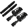 Set of 4 Complete Struts and Shocks for Kia Forte (2010–2013)