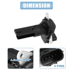 Mass Air Flow Sensor MAF for Lexus LS460 (2007–2012) No.22204-38010
