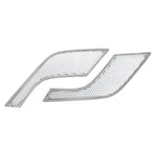 Set of 2 Chrome Hood Side Vent Grilles for Volvo VNL (2004–2016)