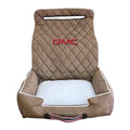 Seat Armour Tan Pet Bed w/GMC Logo - SAR136T for Most Vehicles