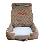 Seat Armour Tan Pet Bed w/GMC Logo - SAR136T for Most Vehicles