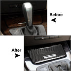Carbon Fiber Ashtray Panel Cover for BMW 3 Series E90 E92 E93 (2005-2012)