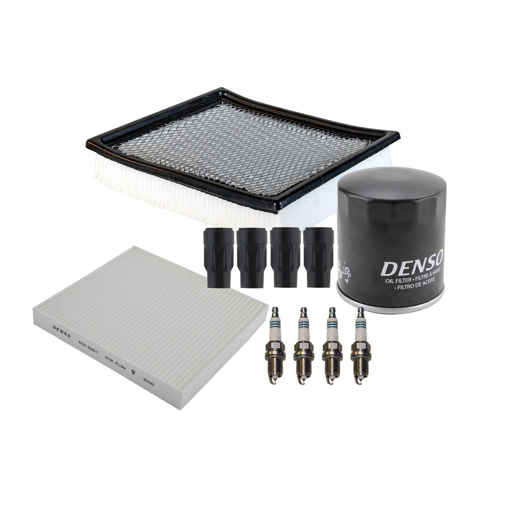 Tune Up Kit 4 Spark Plugs & Boots for Dodge Journey (2009–2020)
