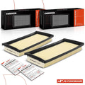 2X Engine Air Filter for Mitsubishi Mirage (2014–2023) Mirage G4 (2017–2023)