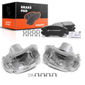 Front Brake Caliper & Pad Set for Hyundai Elantra Sonata Kia Optima 