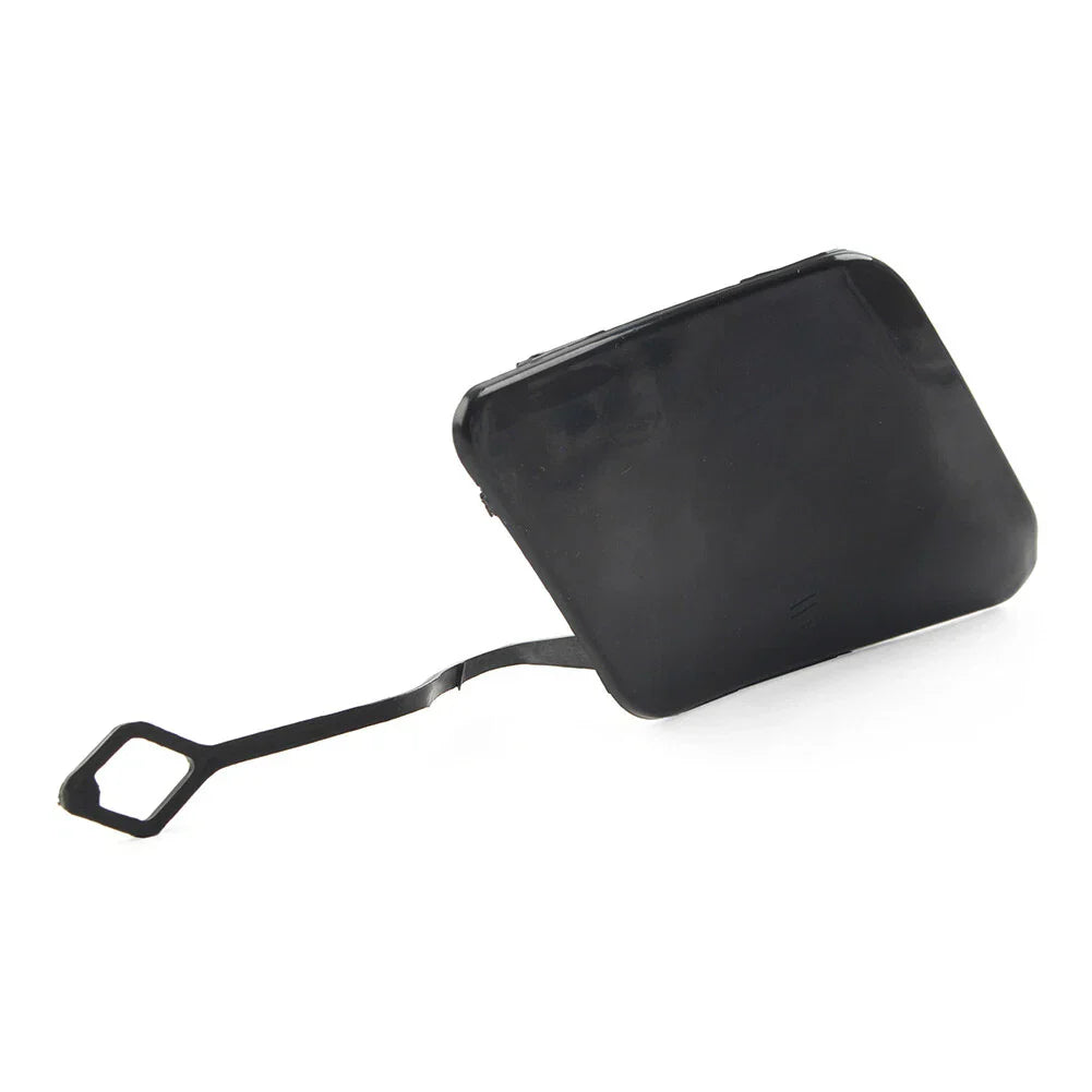 Black Front Bumper Tow Hook Eye Cover for Mercedes-Benz C Class W204 (2007-2014)