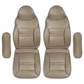 Leather Seat Covers for Ford Excursion Limited (2000–2001) - Tan