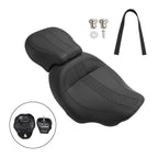 Complete Cushion Rider Passenger Seat for Harley Touring CVO Glide (2023–2024)