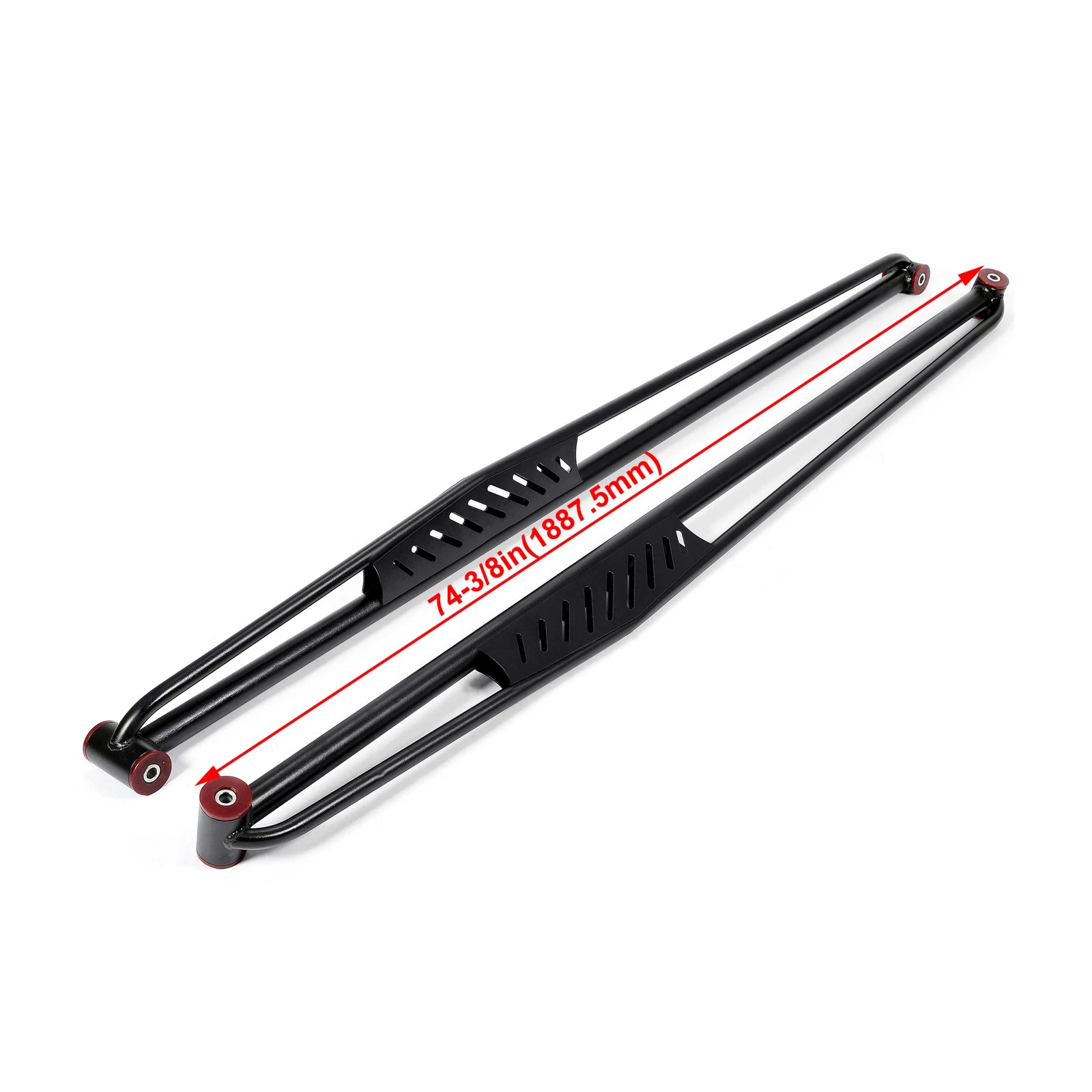 Steel Leaf Spring Traction Bar + Mounting Kit for Ram 2500 3500 4WD (2003–2010)