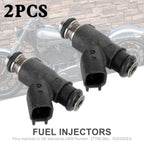 2X Fuel Injectors 27709-06A for Road King, Street Glide (R2025DEG T9)