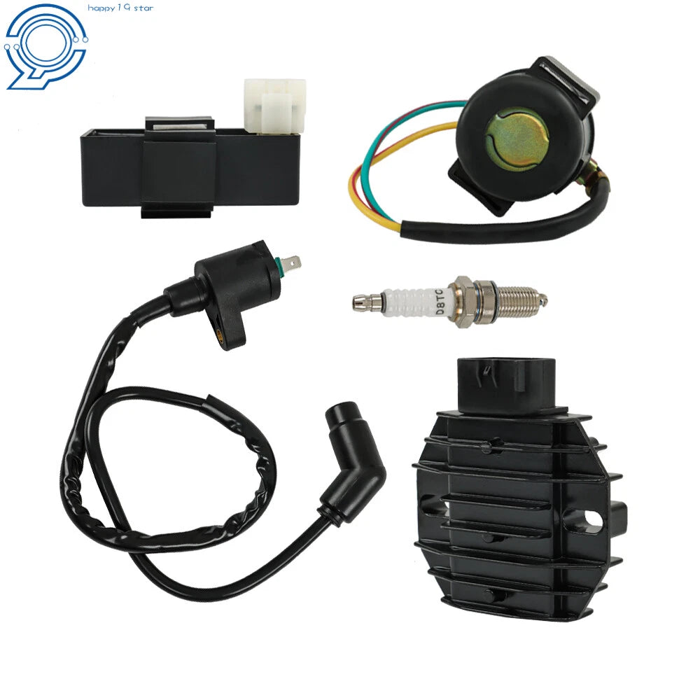CDI Ignition Coil Rectifier Relay Kit for Honda Recon 250 (1997–2000)