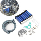 Oil Cooler Radiator for 125cc 140cc 150cc Dirt Pit Bike ATV Blue