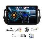 Android 15 Car Stereo 2+64GB for Fiat 500 (2007–2015) CarPlay GPS WIFI