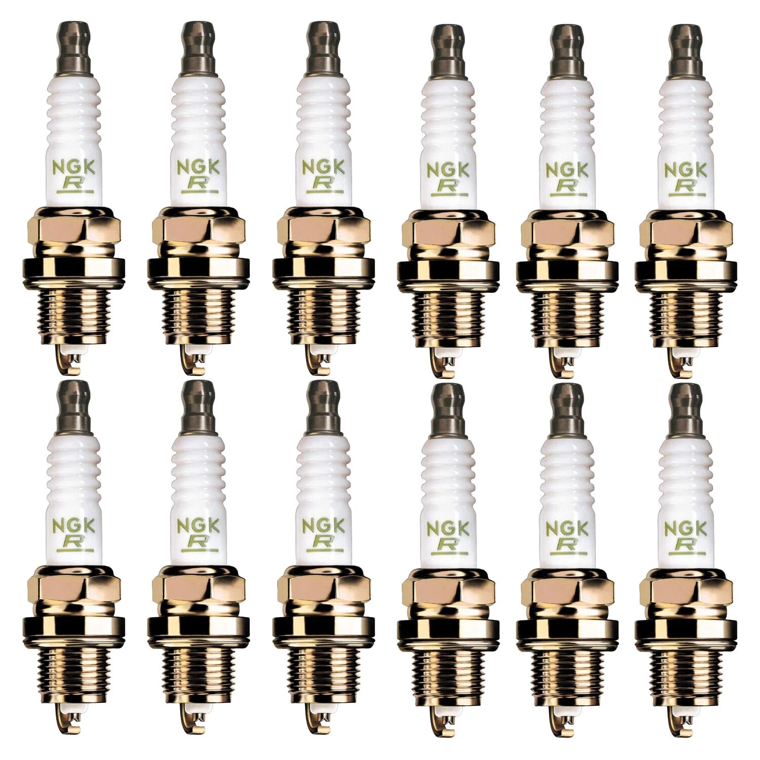 Set of 12 NGK Laser Platinum Spark Plugs for BMW E32 E31 750iL V12