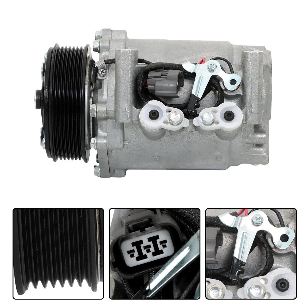A/C Compressor with Clutch for Honda Acura TSX (2004-2008)