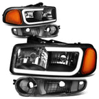 LED DRL Headlight & Bumper Lamps for GMC Yukon XL/Sierra Denali (2000–2006)