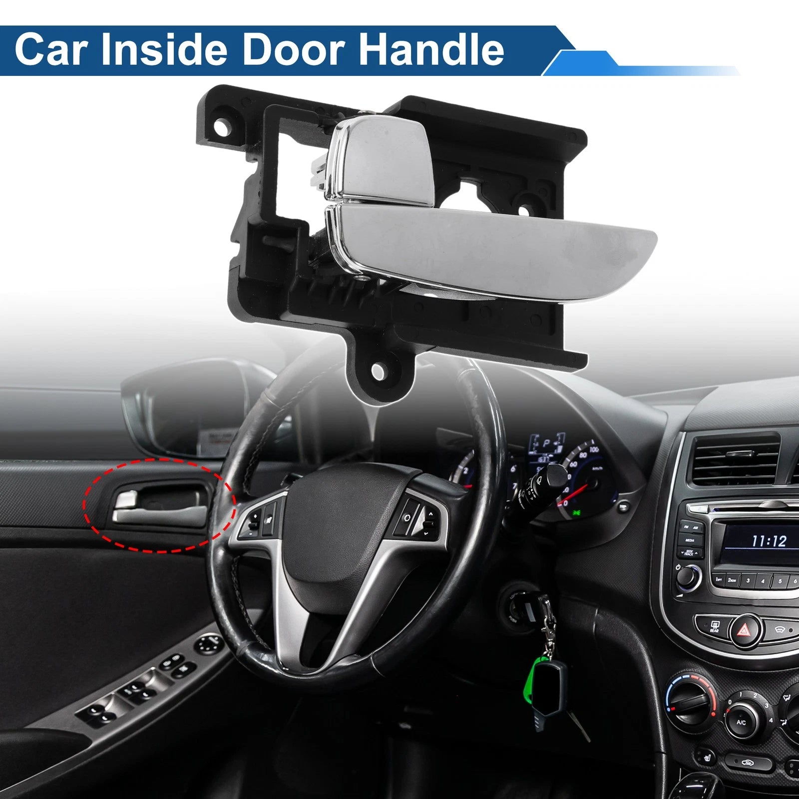 Front Passenger Side Interior Door Handle for Hyundai Elantra (No. 826100Q000)