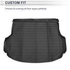 Cargo Liner Rear Trunk Mat for Hyundai Santa Fe (2013–2018) TPE Long Grid