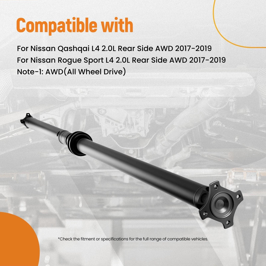 Driveshaft Assembly Rear for Nissan Rogue Sport Qashqai (2017–2019)