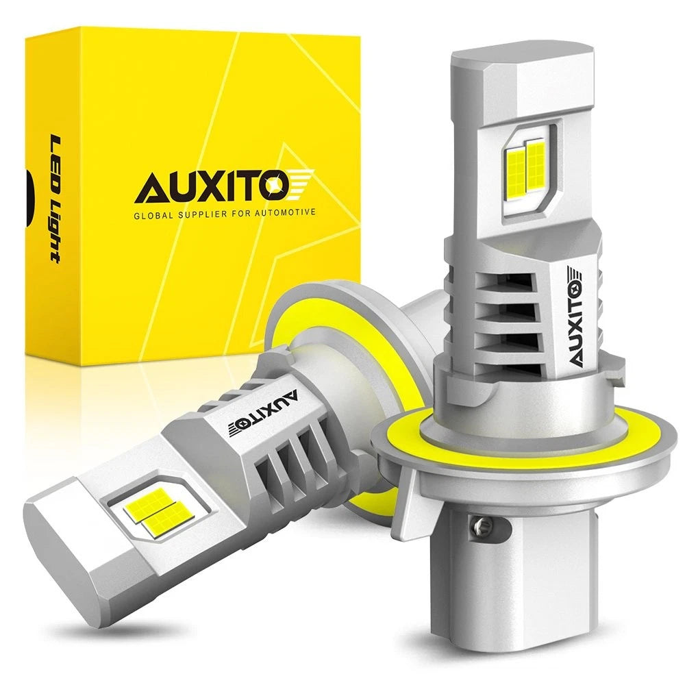 2X H13 9008 LED Headlight Bulbs for