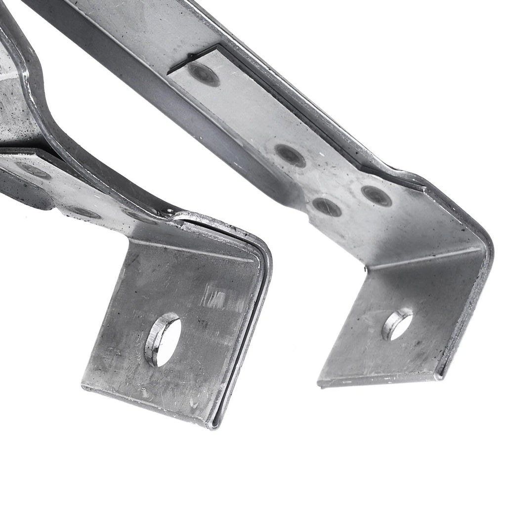 Set of 2 Fuel Tank Straps with Skid Plate for Ford F-150 F-250 (2004–2008)