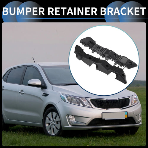 1 Pair Front Bumper Retainer Bracket No.86513H9000 for Kia Rio (2018–2020)