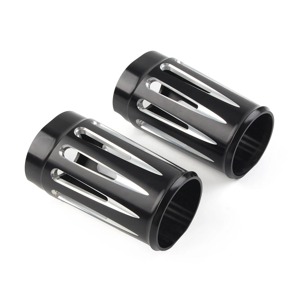 Fork Boot Slider Covers for Harley Electra Street Road Glide King CVO (2014–2022)