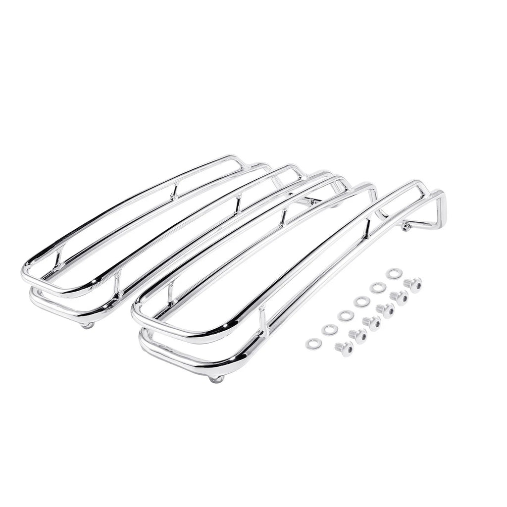 Saddlebags Lid Top Rail Guards for Harley Touring Street Road Glide (1994–2013)