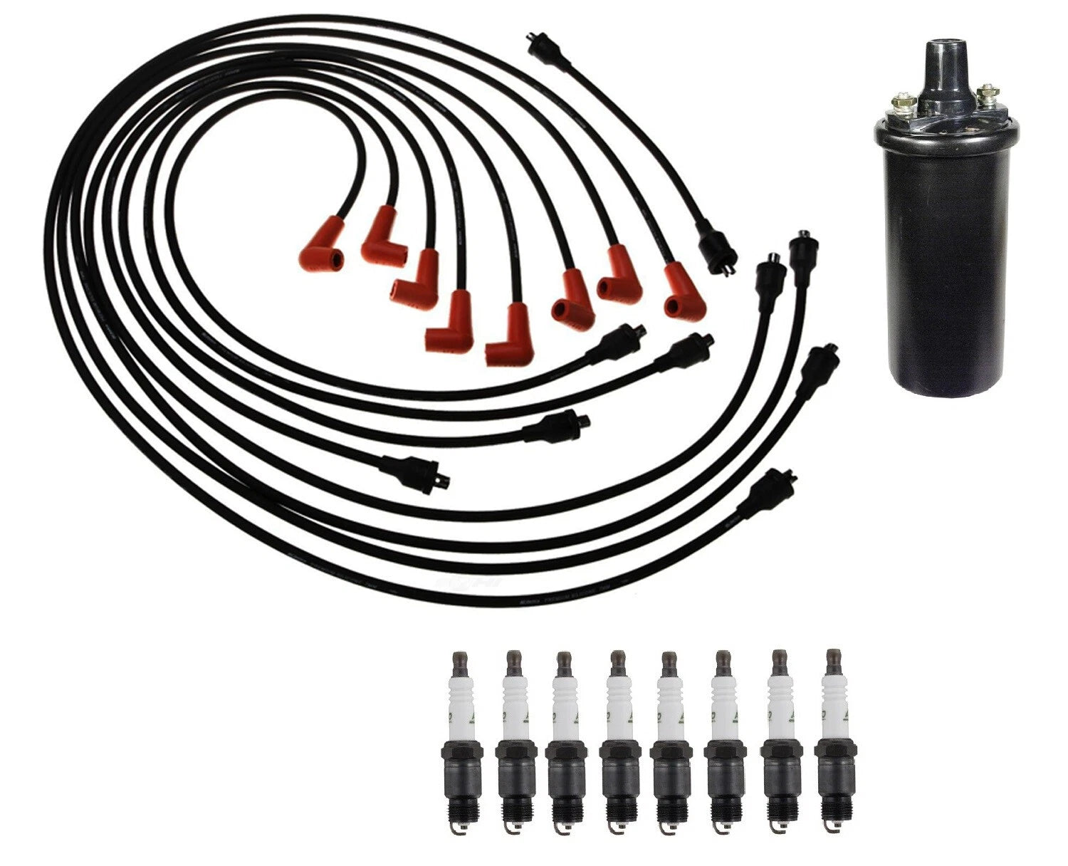 Ignition Wires & Spark Plugs Kit for GMC Jimmy, Chevy Blazer V8 (1995–2005)