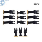 12X Titanium Oscillating Saw Blades for Universal Use (Metal Cutting)