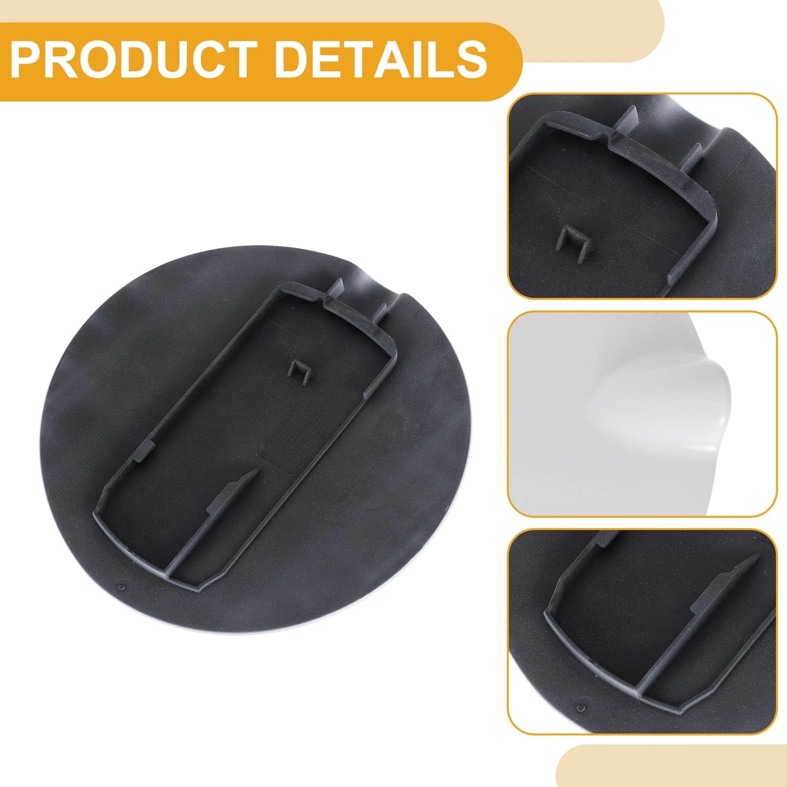 Fuel Tank Door Cap for Ford Focus MK2 MK3 (2008–2011) White
