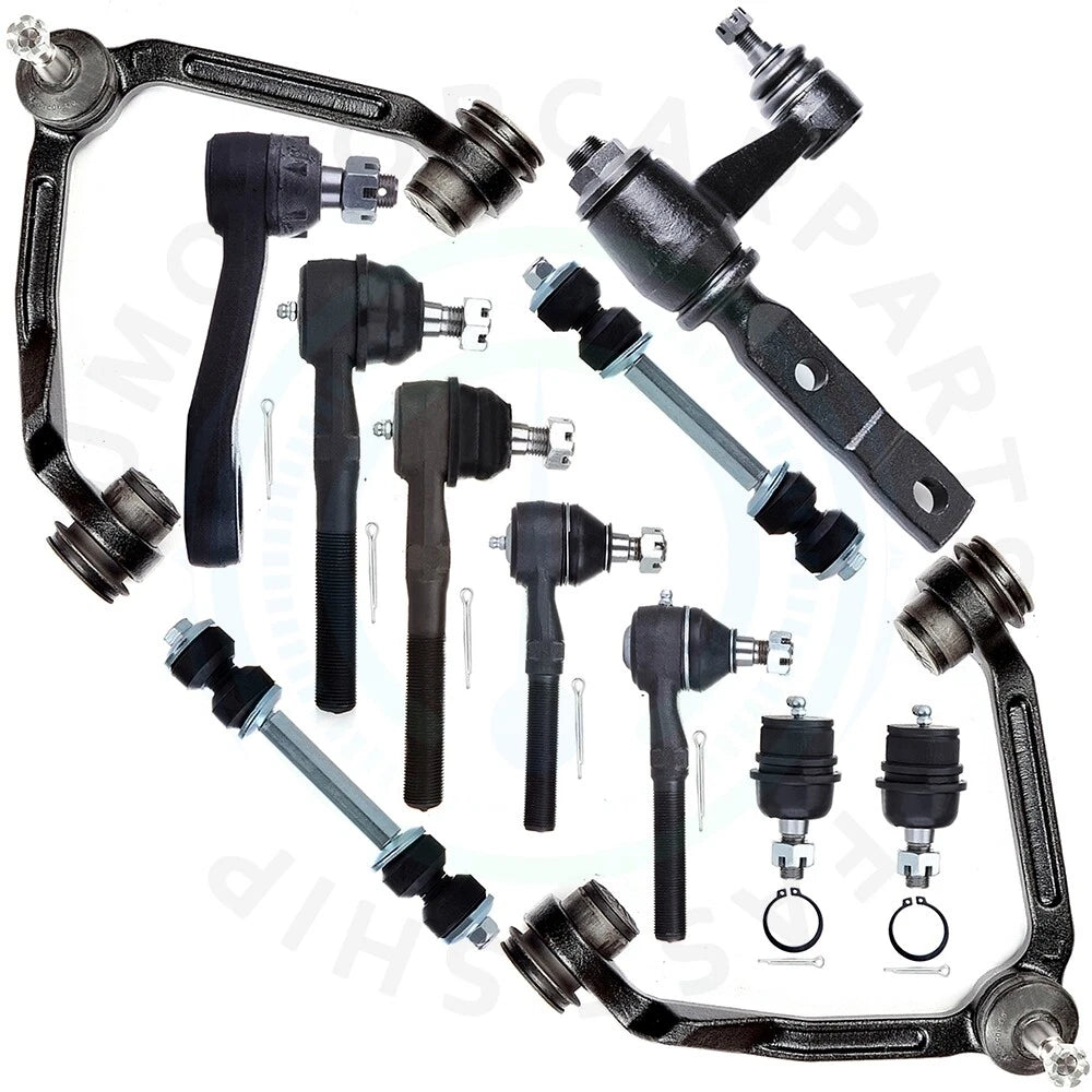 Set of 12 Front Upper Control Arms for Ford F-150 (1997–2003) 4WD