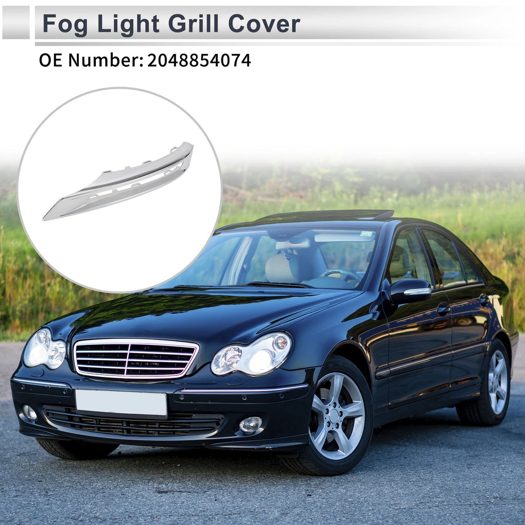 1 Pc Fog Light Grill for Mercedes Benz GLK (2014–2016) No. 2048854074