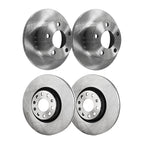 Front and Rear Disc Brake Rotors for Audi A6 (1998–2004)