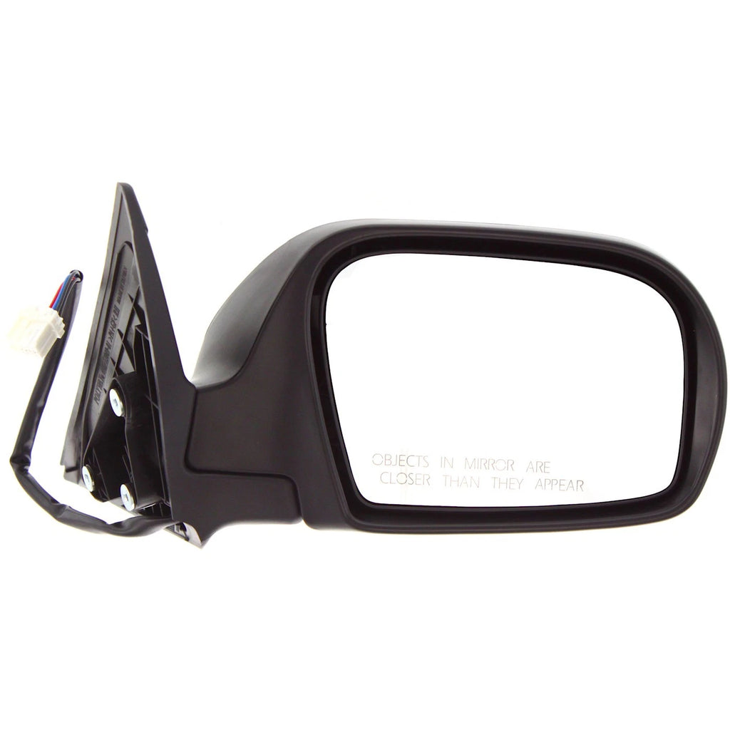Set of 2 Heated Power Mirrors for Subaru Impreza (2008–2014) Textured Black