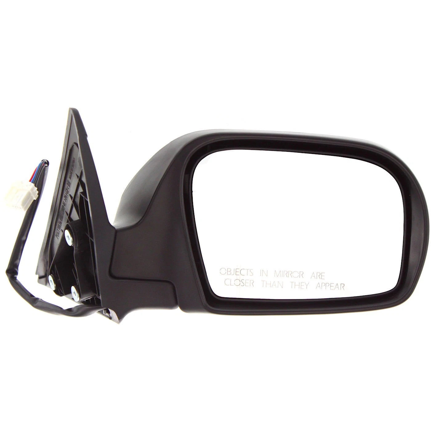 Set of 2 Heated Power Mirrors for Subaru Impreza (2008–2014) Textured Black