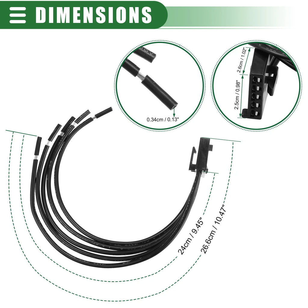 Blower Motor Resistor Connector for Chevrolet (1995–2005) 12167129