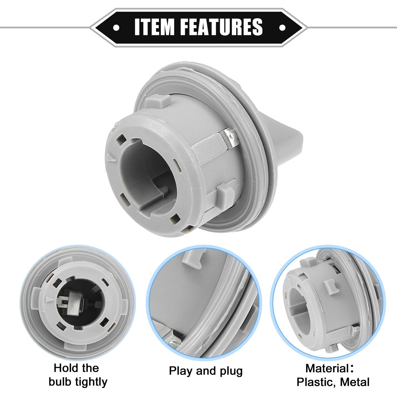 2X Turn Signal Light Socket No.921613K000 for Hyundai Veracruz (2007–2012)